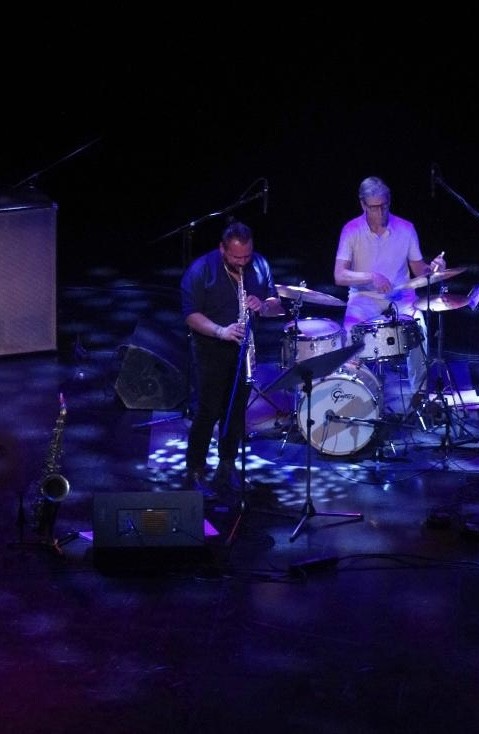 Stefano Bedetti con John Riley