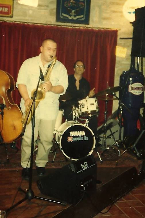 Stefano Bedetti con Michael Brecker