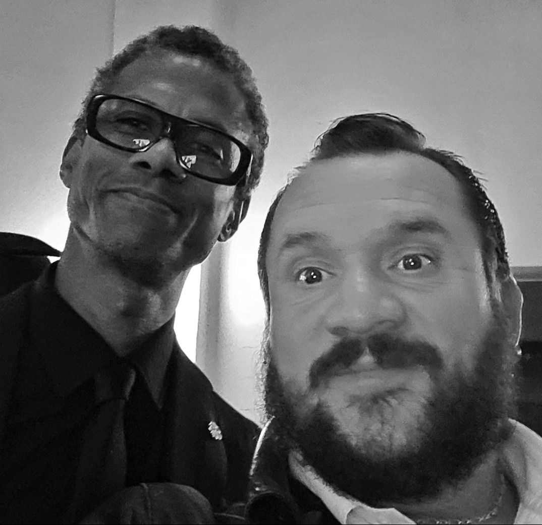 Stefano Bedetti con Mark Turner
